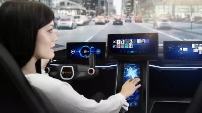 Концепт «умного» автомобиля от Bosch.